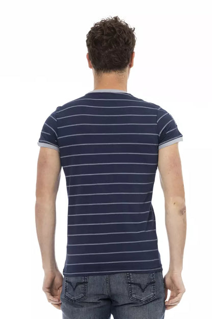 Trussardi Action T-Shirt Uomo Cotone Blu