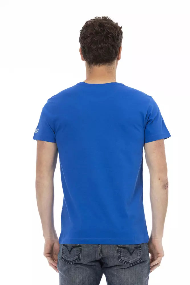 Trussardi Action T-Shirt Uomo Cotone Blu