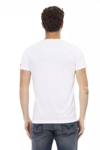 Trussardi Action T-shirt Uomo Cotone Bianco