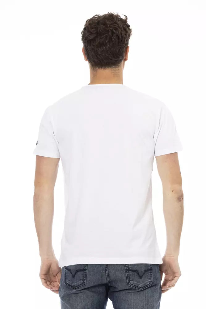 Trussardi Action T-shirt Uomo Cotone Bianco