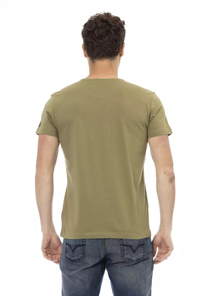 Trussardi Action T-Shirt Uomo Cotone Verde