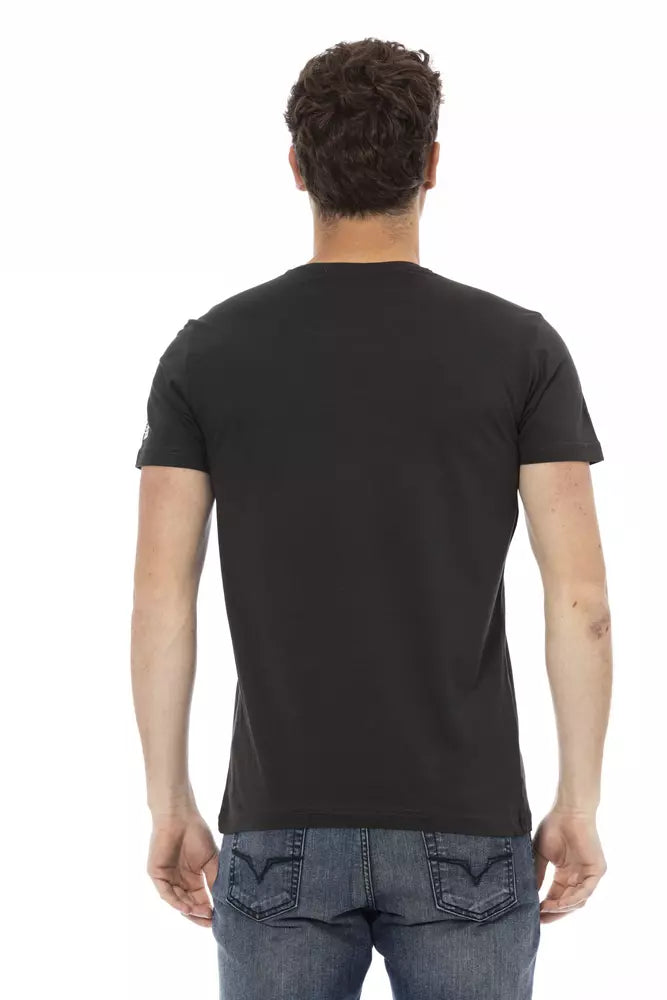 Trussardi Action T-shirt Uomo Cotone Nero