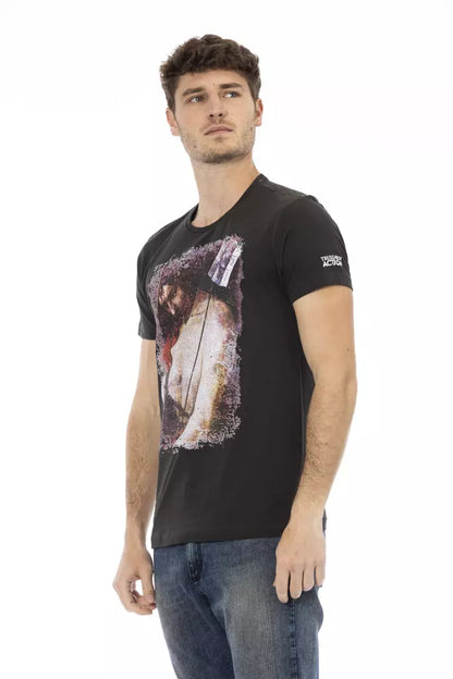 Trussardi Action T-shirt Uomo Cotone Nero