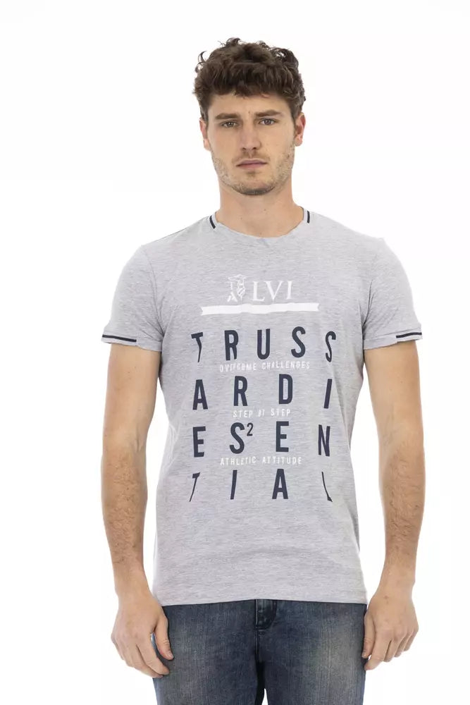 Trussardi Action T-Shirt Uomo Cotone Grigio