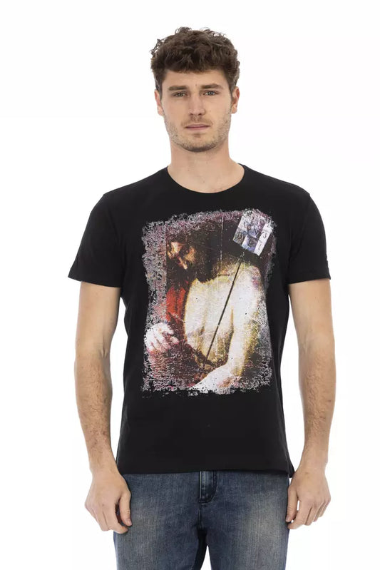 Trussardi Action T-shirt Uomo Cotone Nero