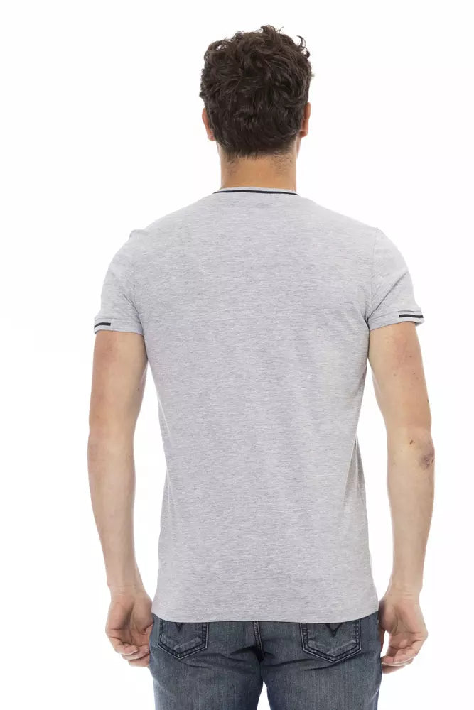 Trussardi Action T-Shirt Uomo Cotone Grigio