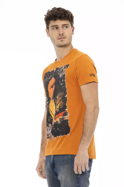 Trussardi Action T-shirt Uomo Cotone Arancione