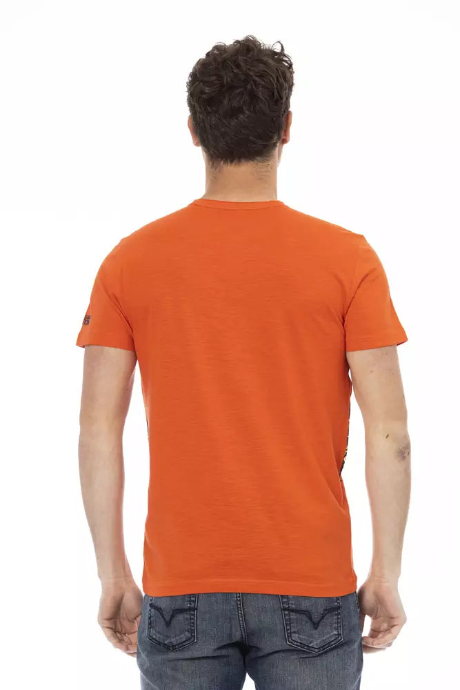 Trussardi Action T-shirt Uomo Cotone Arancione