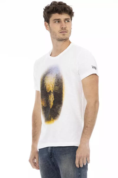 Trussardi Action T-shirt Uomo Cotone Bianco