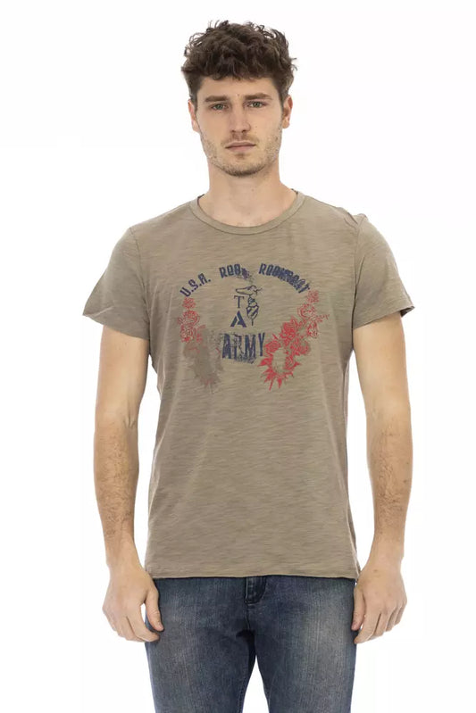 Trussardi Action T-Shirt Uomo Cotone Verde