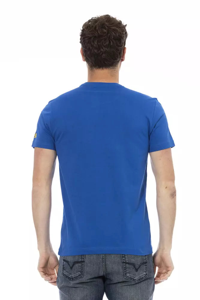 Trussardi Action T-Shirt Uomo Cotone Blu