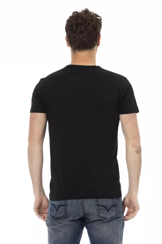 Trussardi Action T-shirt Uomo Cotone Nero