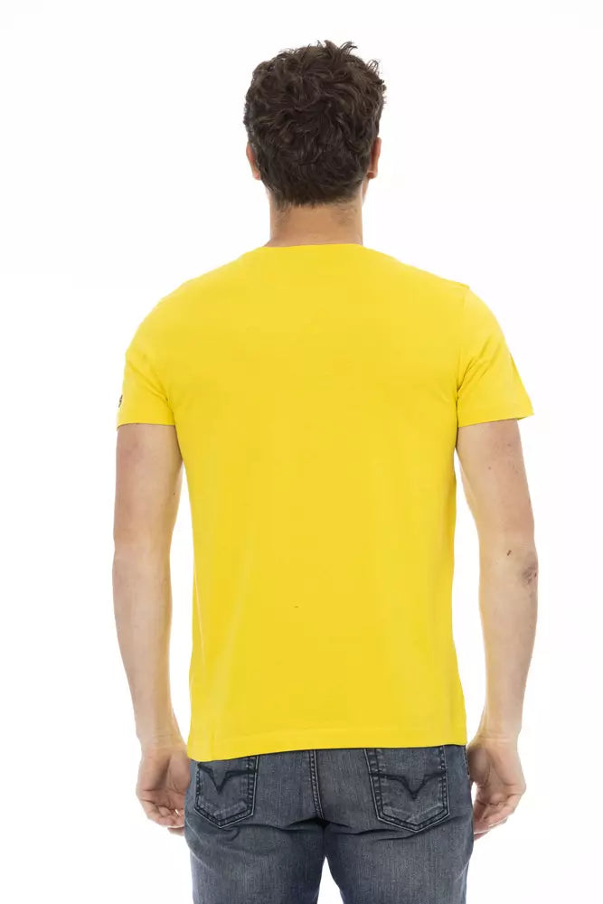 Trussardi Action T-Shirt Uomo Cotone Giallo