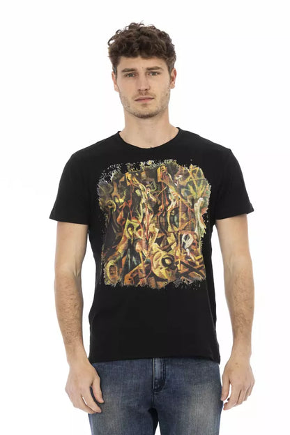 Trussardi Action T-shirt Uomo Cotone Nero