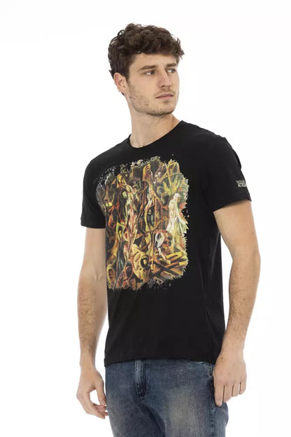 Trussardi Action T-shirt Uomo Cotone Nero