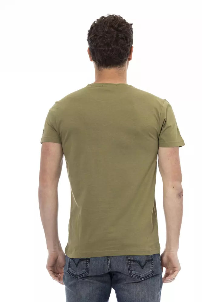 Trussardi Action T-Shirt Uomo Cotone Verde