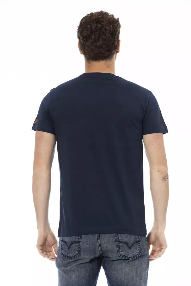 Trussardi Action T-Shirt Uomo Cotone Blu