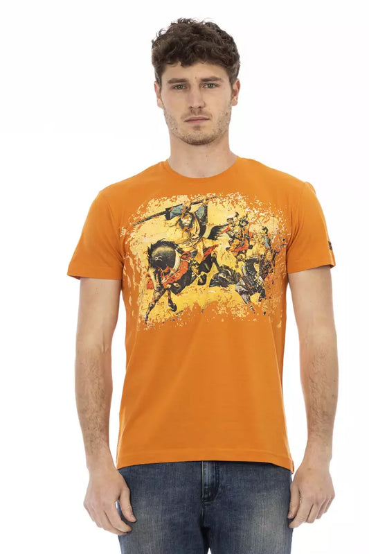 Trussardi Action T-shirt Uomo Cotone Arancione