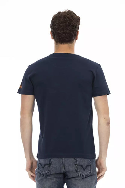 Trussardi Action T-Shirt Uomo Cotone Blu