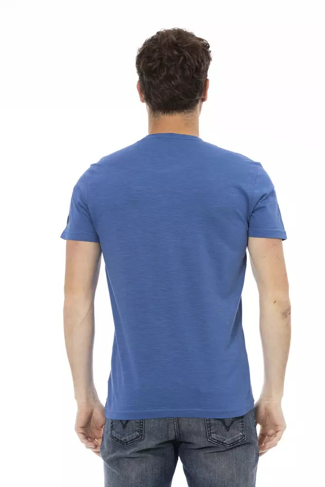 Trussardi Action T-Shirt Uomo Cotone Blu