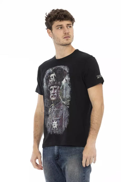 Trussardi Action T-shirt Uomo Cotone Nero