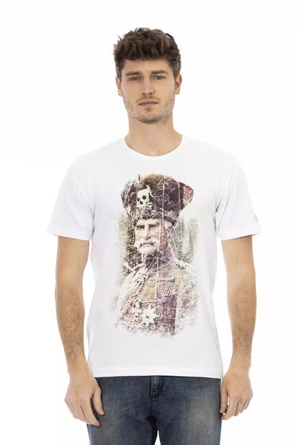 Trussardi Action T-shirt Uomo Cotone Bianco