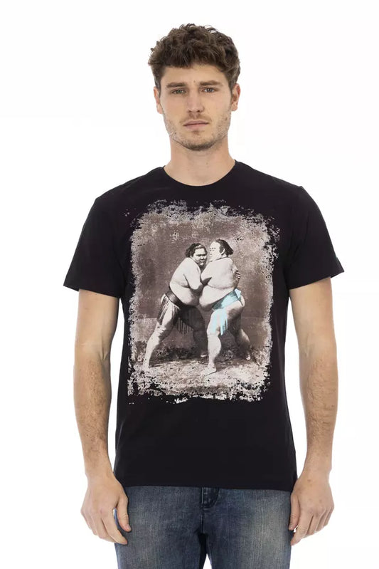 Trussardi Action T-shirt Uomo Cotone Nero