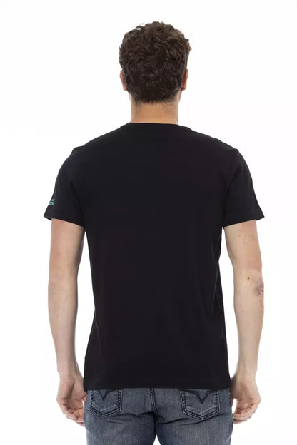 Trussardi Action T-shirt Uomo Cotone Nero