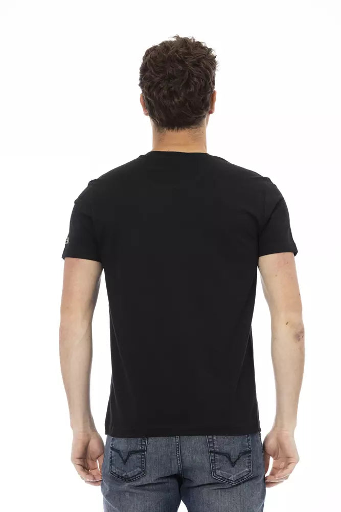 Trussardi Action T-shirt Uomo Cotone Nero