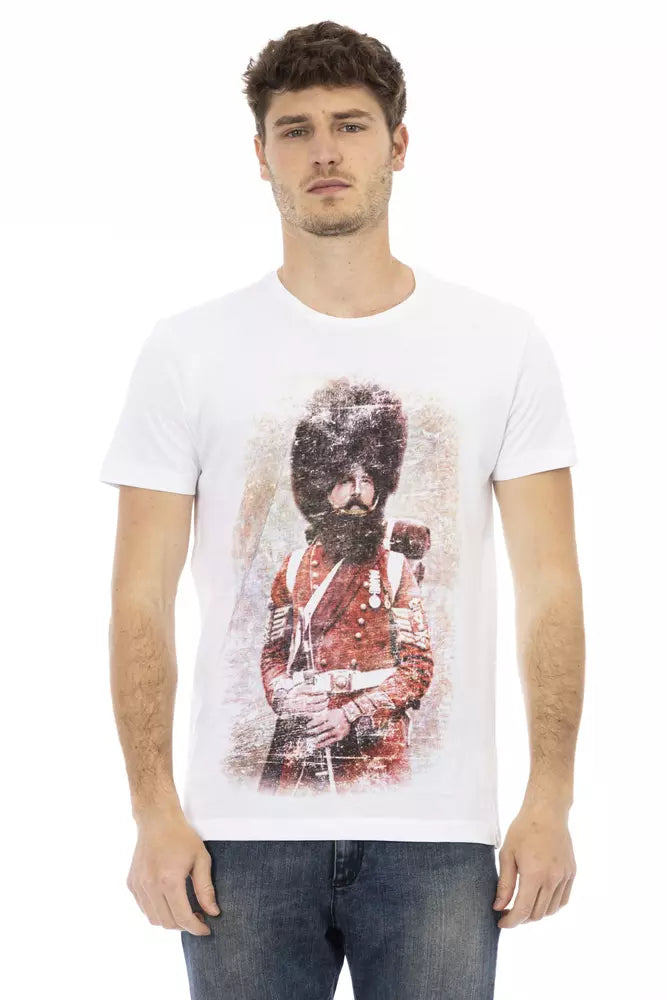 Trussardi Action T-shirt Uomo Cotone Bianco