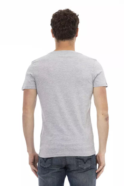 Trussardi Action T-Shirt Uomo Cotone Grigio