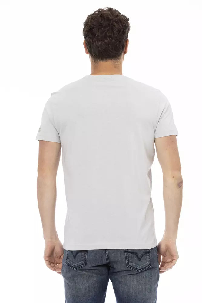 Trussardi Action T-Shirt Uomo Cotone Grigio