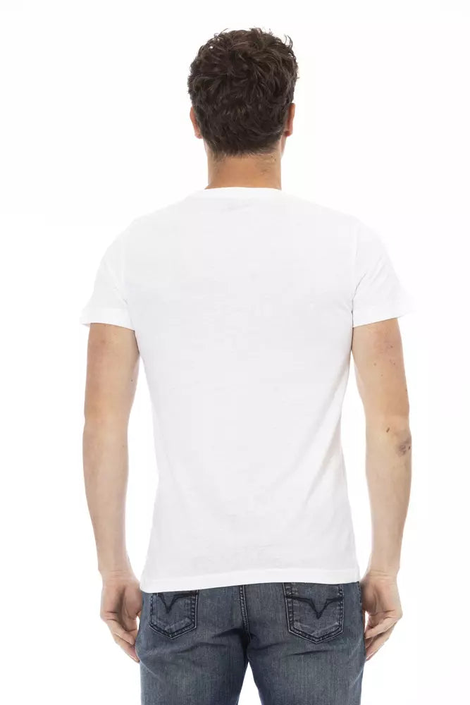 Trussardi Action T-shirt Uomo Cotone Bianco