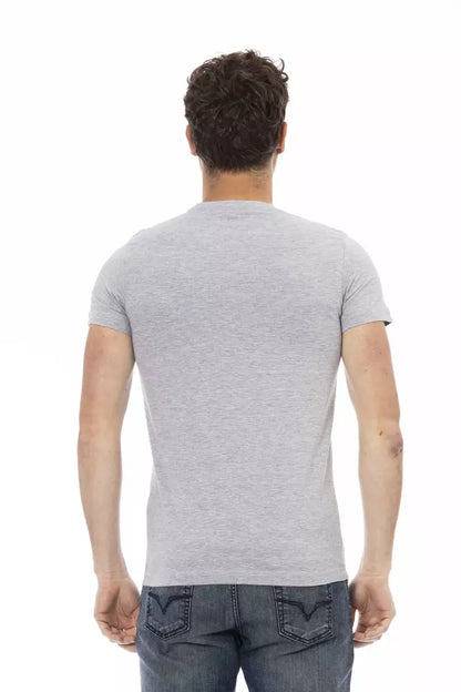 Trussardi Action T-Shirt Uomo Cotone Grigio