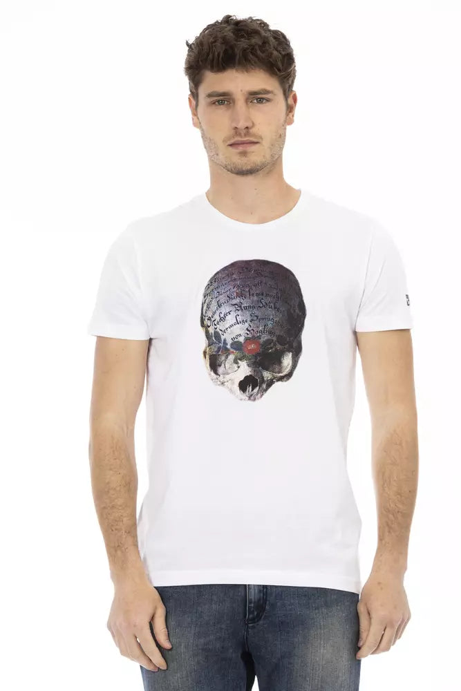 Trussardi Action T-shirt Uomo Cotone Bianco