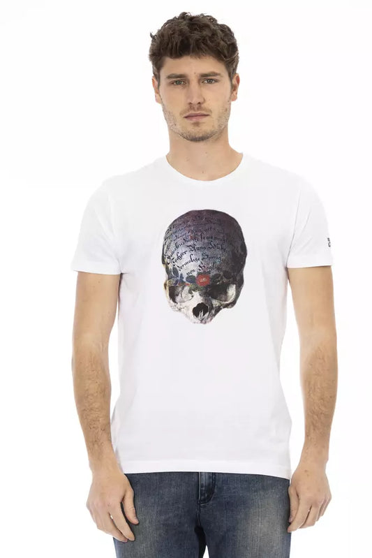 Trussardi Action T-shirt Uomo Cotone Bianco