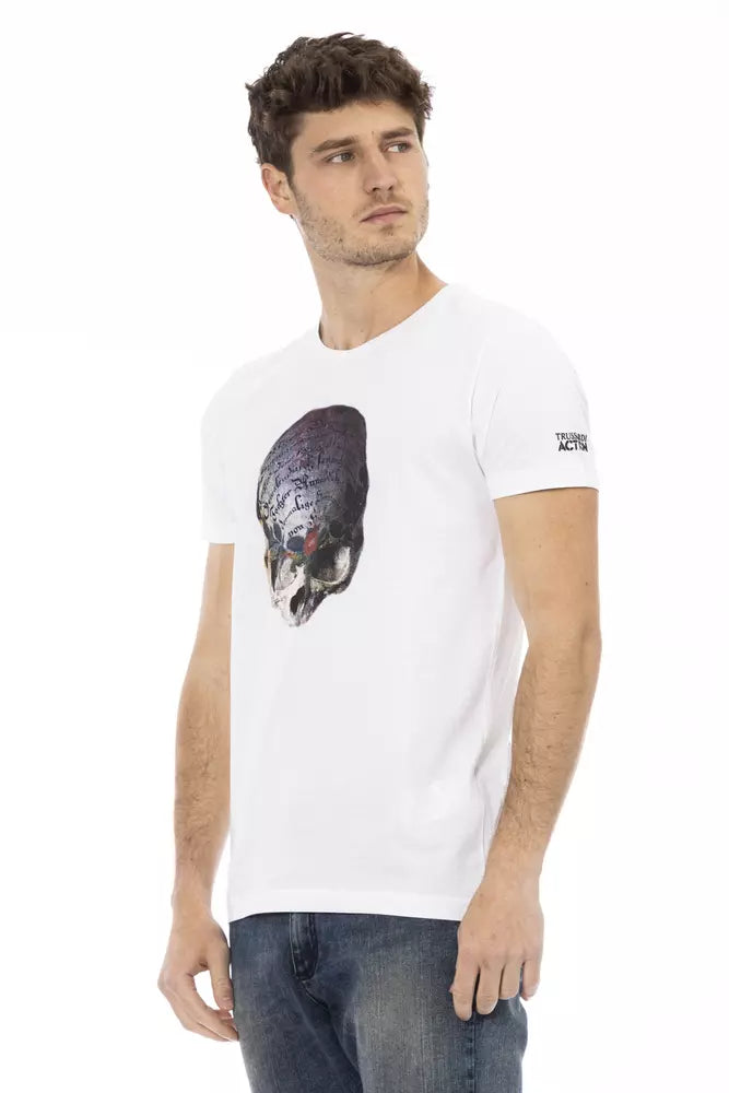 Trussardi Action T-shirt Uomo Cotone Bianco