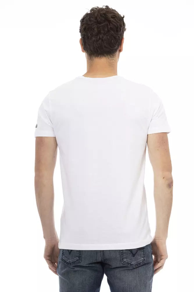 Trussardi Action T-shirt Uomo Cotone Bianco