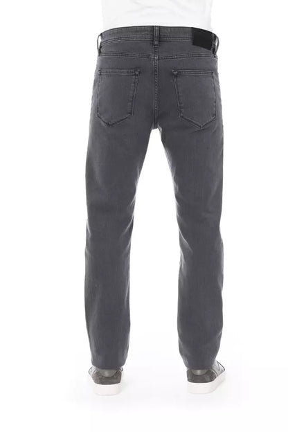 Jeans da uomo Baldinini Trend in cotone grigio