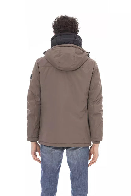 Baldinini Trend Beige Polyester Men Jacket