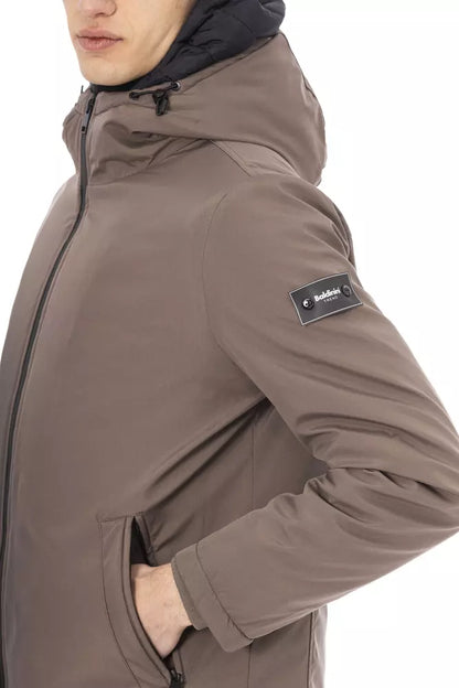 Baldinini Trend Beige Polyester Men Jacket