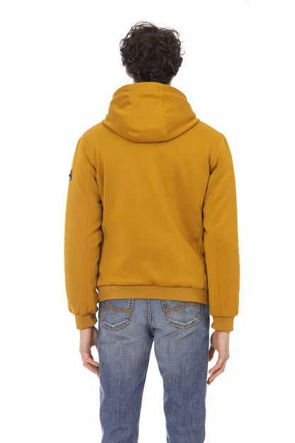 Baldinini Trend Yellow Polyester Men Jacket