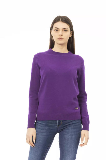 Baldinini Trend Maglione Donna Lana Viola