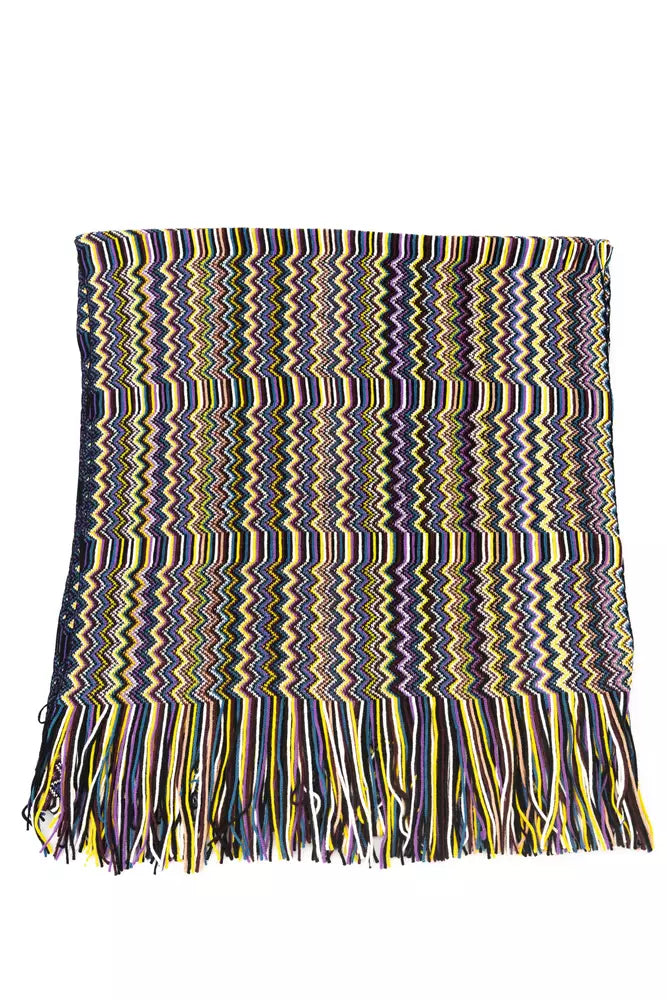 Sciarpa donna in lana multicolore Missoni