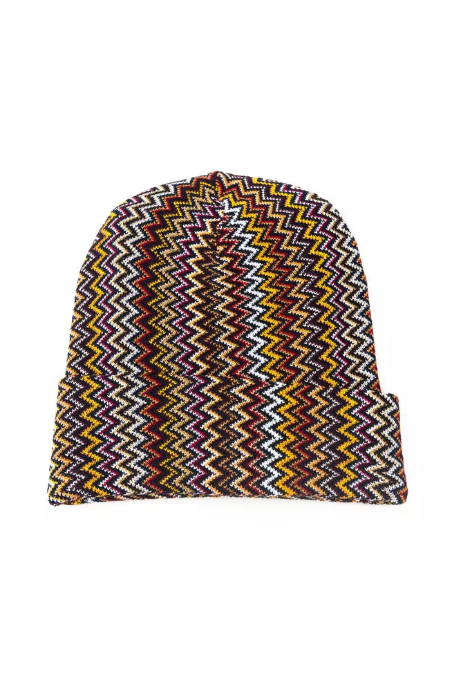 Cappello da uomo in lana multicolore Missoni