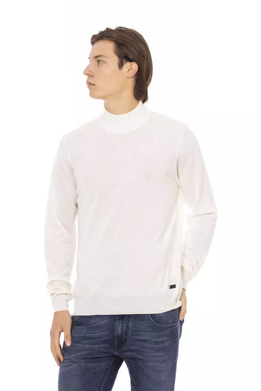 Baldinini Trend Maglione Uomo Tessuto Bianco