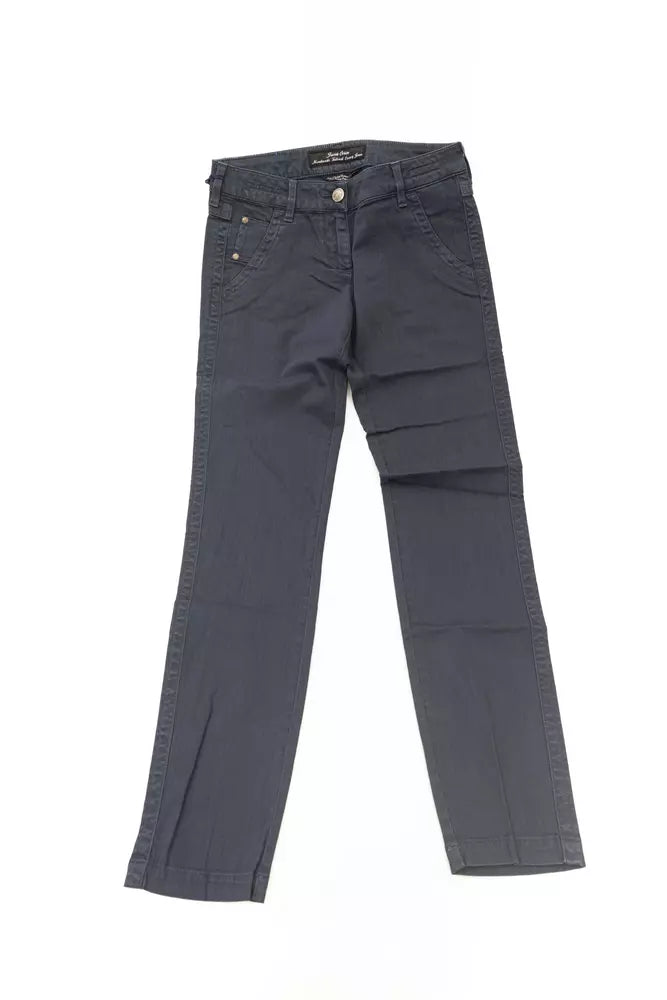 Jeans Jacob Cohen Chic slim fit con etichetta in pelle di cavallino