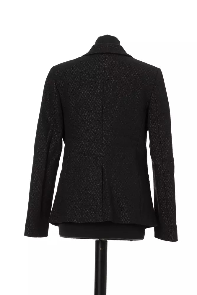 Jacob Cohen Black Cotton Women Blazer