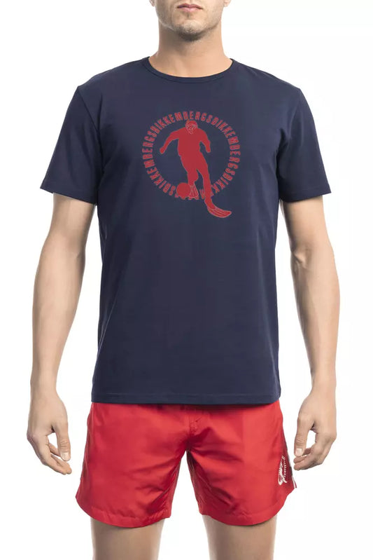 T-shirt da uomo in cotone Bikkembergs Army