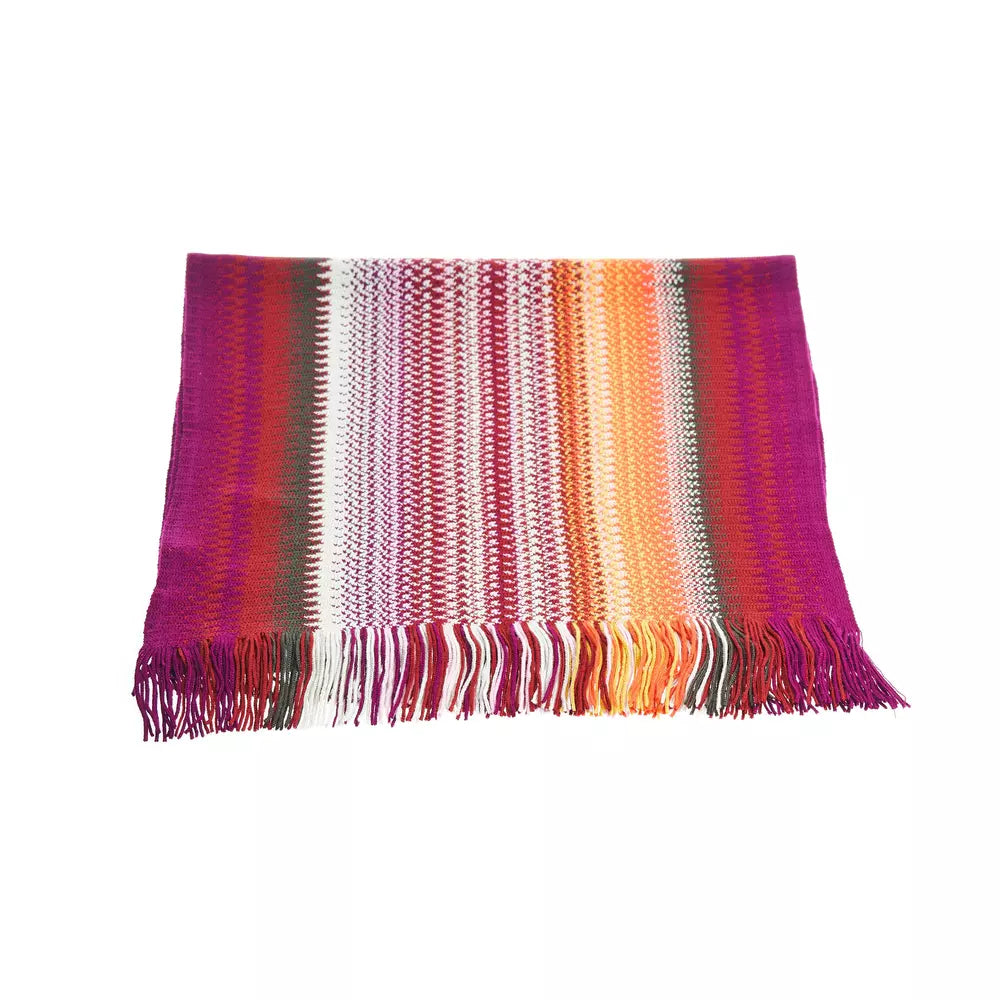 Missoni Multicolor Wool Men Scarf